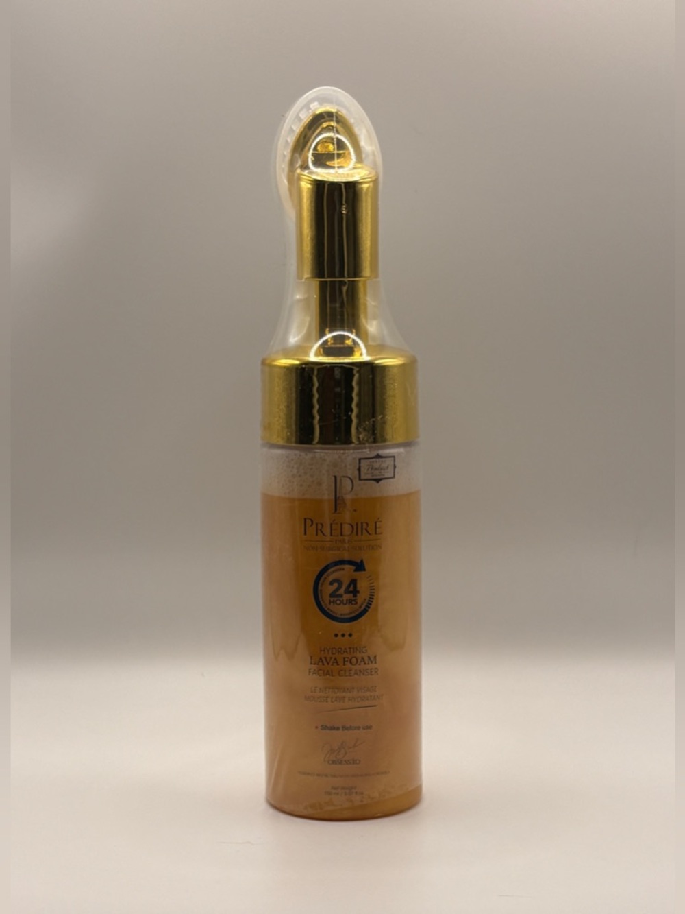 Prédiré Gold Hydrating Lava Foam Cleanser 5.07 fl oz